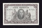 F.C. 100 PESETAS 1940 , SERIES F , S/C- .