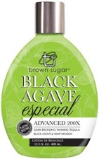 Black Agave Especial 13.5oz 200X Bronzer Tanning Bed Lotion New 