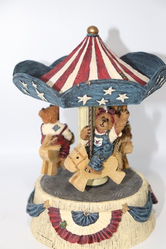 Boyds Bears Musikkarussell "Stars And Stripes Forever" #227810 AMERICANA