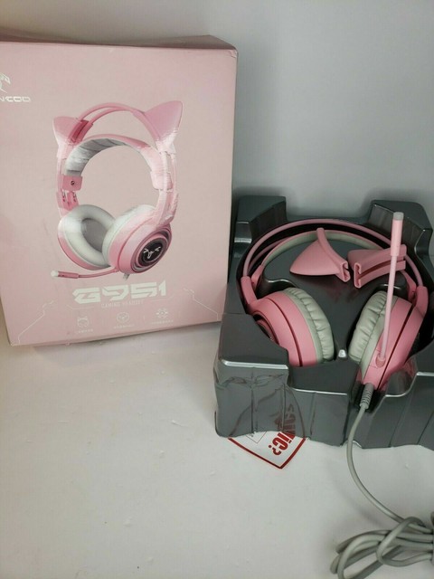 SOMIC G951s Pink Stereo Gaming Headset with Mic for PS4 Xbox One PC Mobile  Phone for sale online | eBay