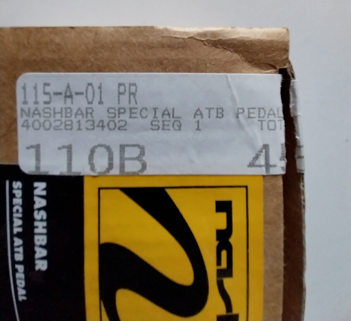 Nashbar Special ATB Pedal set. NS-EP2-K. Clipless bike pedals.