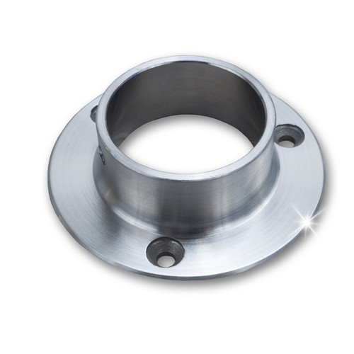 Flansch Wandanker Bodenflansch Flansch Geländer Boden Handlaufhalter Edelstahl - Bild 1 von 7