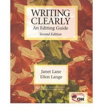 Image of Writing Clearly : Grammar for Editing by Ellen Lange; Janet Lane