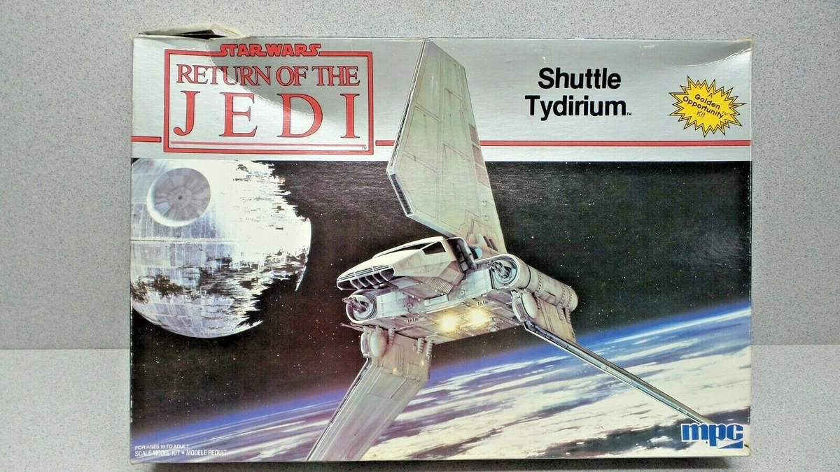 1983 STAR WARS RETURN OF THE JEDI SHUTTLE TYDIRIUM MODEL KIT VINTAGE
