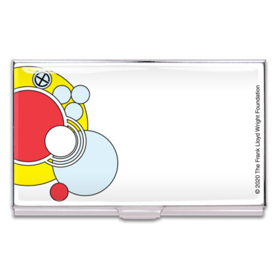 ACME Studio FRANK LLOYD WRIGHT  Imperial White'' Business Card Case NEW