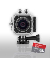 Leeda Silver Label Fishing Sports Focus Action Camera 360° + 32gb Sd Card Leeda Silver Label Fishing Sports Focus Action Camera 360° + 32gb Sd Card