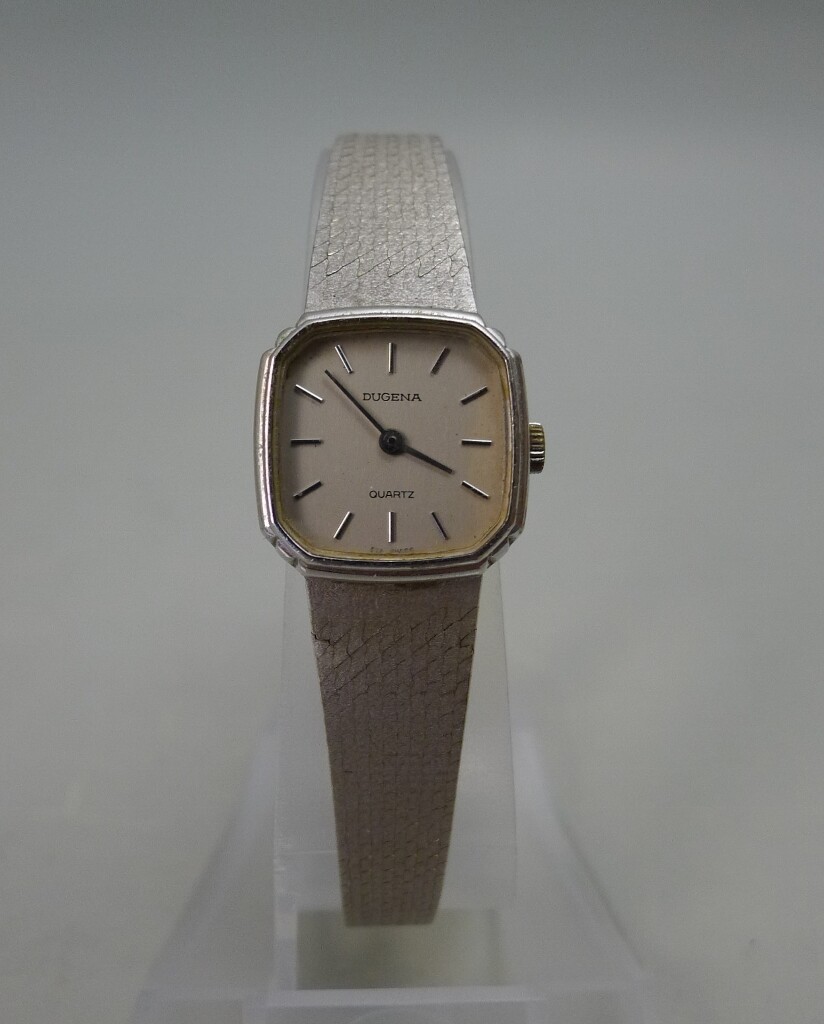 Vintage Dugena Quartz Uhr Gold Uhren Damen 585 585 Gold Uhren