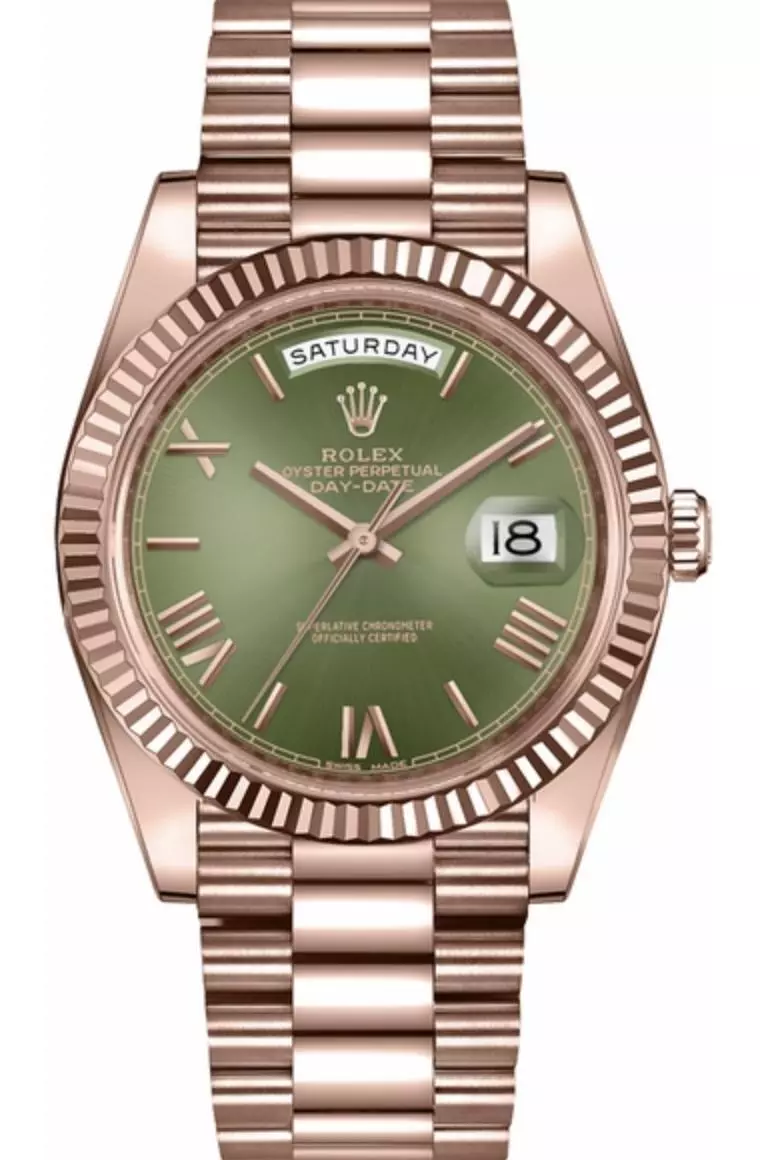 Rolex top olive dial