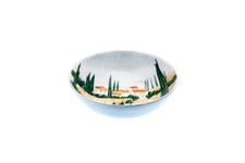 Ciotola rotonda 24 cm dipinta a mano "SIENA" ceramica Magu