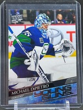Michael DiPietro 2020-21 Upper Deck Young Guns Rookie Card #206, Canucks
