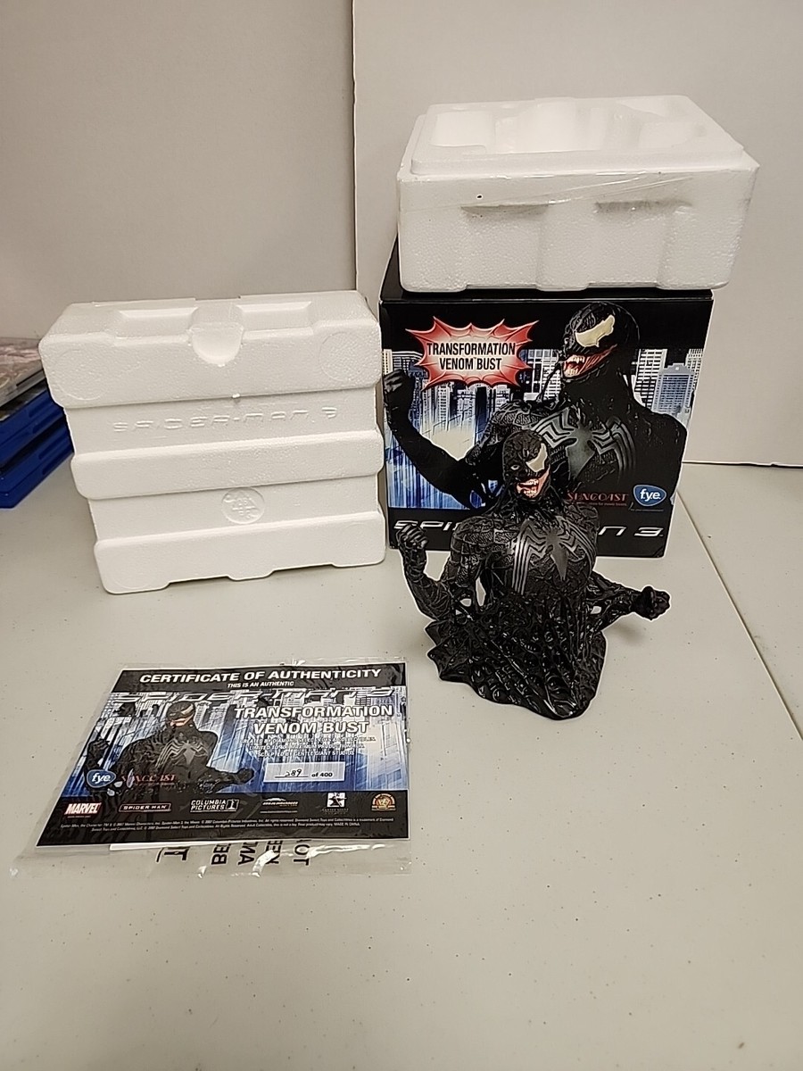 Diamond Select Spider-Man 3 Transformation Venom Bust 289