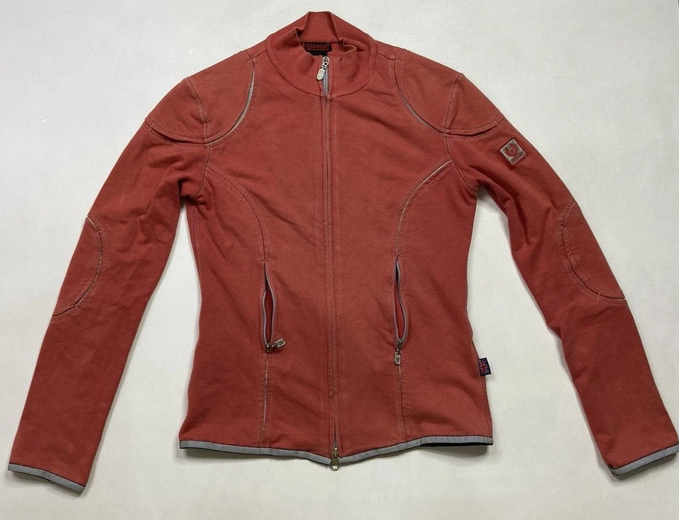 Chaqueta deportiva Belstaff para mujer talla 42 roja manga larga Y2K Foto 4 de 4