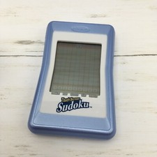 2006 Radica Touchscreen Sudoku Electronic Blue Handheld Game Designed Pen