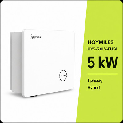 Hoymiles HYS-5.0LV-EUG1 5kW Hybrid-Wechselrichter 1-phasig 2 MPPT IP65