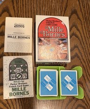 Vtg Mille Bornes French Card Game Parker Brothers General Mills No. 13