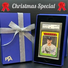 2024 Topps Heritage Aaron Judge New York Yankees Graded GEM MINT PTA 10 🔥