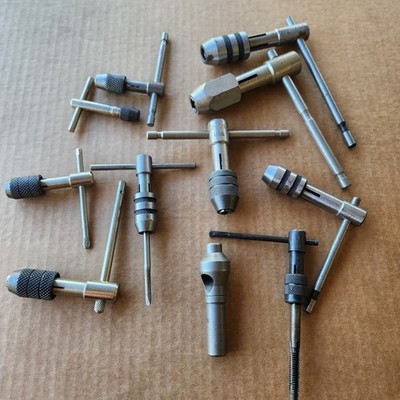 Mixed Tap Wrenches USA, ACE, Weldon & Unbranded Hand Tool Handles Lot