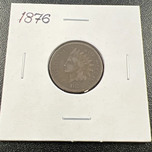 1876 Indian Head Cent Penny - Original / Nice Coin! - No Reserve!