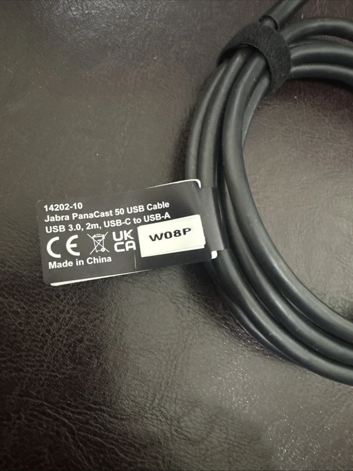 Lote of 15 - Jabra 14202-10 2m USB-C Male to USB Type A Male USB 3.0 Cable - Image 2 of 4