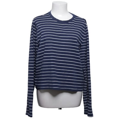 ONLY, Langarmshirt, Größe: L, ONLMELLA US O-NECK CS SWT, Blau/Weiß #g4N