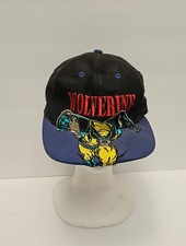 Vintage 1990s Marvel Wolverine Snapback Hat Comic Con Edition, Signed by Artist
