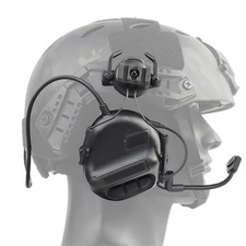 Outdoor Headset Tactical Army Headphone Noise Cancell Fast Equipped On Helmet