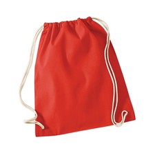 Image of Westford Mill Cotton Drawstring Bag PC5783
