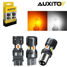 Auxito Whiteamber 3157 Led Drl Switchback Turn Signal Parking Light Bulb Auxito Whiteamber 3157 Led Drl Switchback Turn Signal Parking Light Bulb