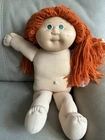 New ListingVintage Cabbage Patch Kids Doll Red Hair Green Eyes Dimple