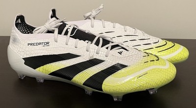 adidas Predator Elite FG Soccer Cleats Men's Size 11.5 JI1082 White Black Lucid