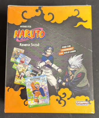 NARUTO Mythos TCG   Display Booster Box 1st Edition | Set 1 | ENG | Neu & OVP