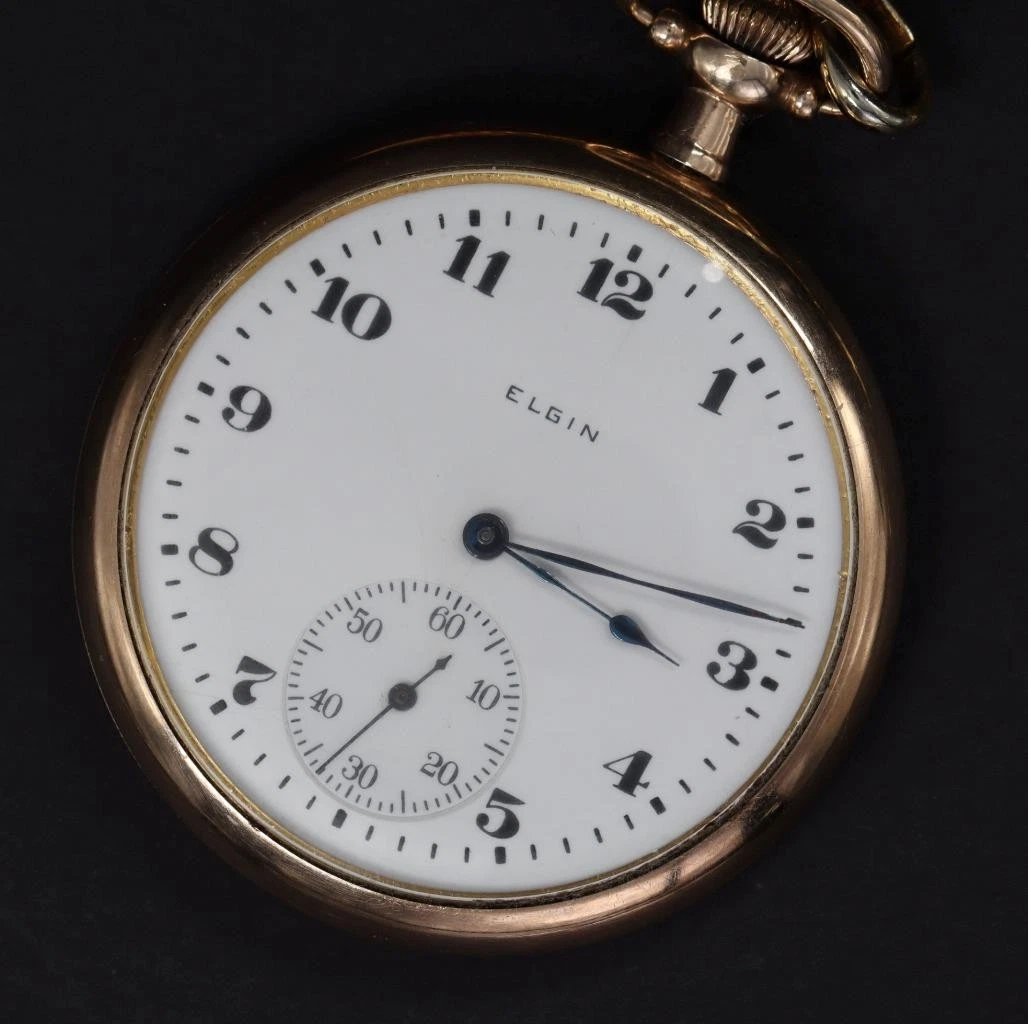 Elgin Grade 303 12s Open Face Pocket Watch
