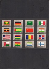 UNO-NY- Mi. Nr 472-487 " Flagi państw członkowskich " Niestemplowane, Doskonały stan