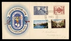 DR WHO 1956 AUSTRALIA FDC OLYMPICS COMBO 2S M80985