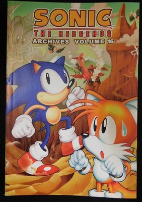 SONIC THE HEDGEHOG ARCHIVES 16 ARCHIE TPB COMIC 1ST PRINT 59-62 SPAZ 2011 NM 