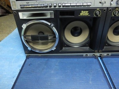 SHARP GF-999 Boombox Vintage FM/AM Radio Cassette Recorder