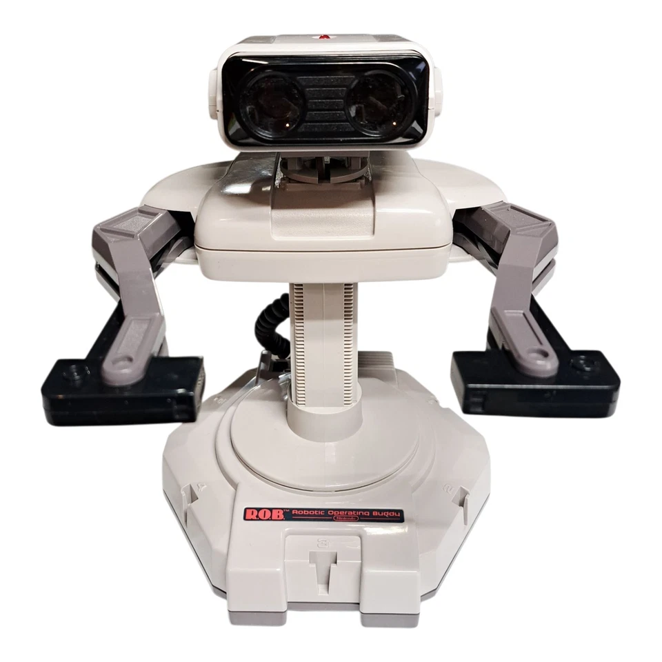 Nintendo Rob The Robot Operating Buddy 1985 Полный Гироскоп Пенополистирол Работает R.O.B - Изображение 2 из 4
