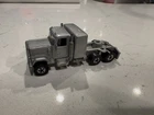 Vintage 1980 Hot Wheels Steering Rigs GMC Silver Blackwall Semi Truck Hong Kong