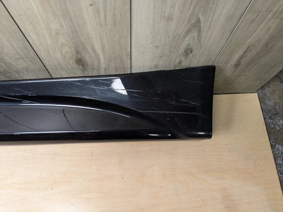 *12-18 OEM BMW F30 335 Left Driver Side Skirt Rocker Panel Black 475 Foto 4 de 4