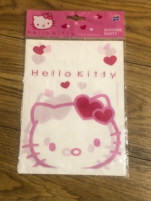 HELLO KITTY PARTY ACCESSOIRE Geburtstag Partytüten Gastgeschenk Beute 2007