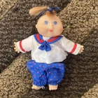 Vintage Mini 5-6” Soft Body Cabbage Patch Kid Sailor Doll 1995