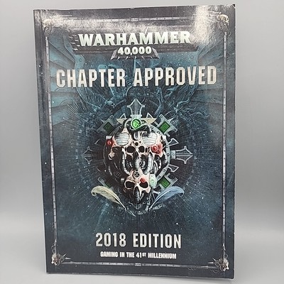 Warhammer 40k Book Chapter Approved 2018  - Gaming in the 41st Millennium