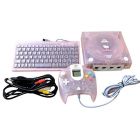 Sega Dreamcast Hello Kitty Set Skeleton Pink Console &ndash; Tested Rare Limited Model