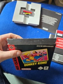 Nintendo Gameboy Advance NES Classics Donkey Kong 100% Complete In Box
