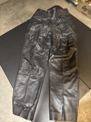 Vintage Wilson s Leather Pants Size 30 Used Nerds Cleaned, Some Small Spots