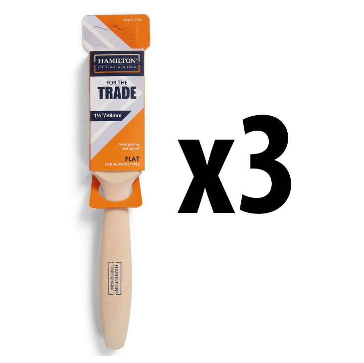 Hamilton Fine Tip Flat Brush 1.5in - 3101001-15 - Image 8