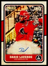 2025 Onyx Vintage #VADALA - Dario Laverde - Autographs Auto AU