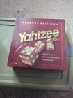 VTG Deluxe Yahtzee Board Game Felt Tray Edition Milton Bradley 1997 - No Pencils