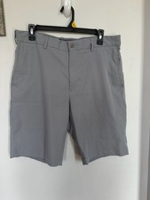 FOOTJOY Golf Pants Mens 35x30 Gray Flat Front Athletic Performance Regular Fit