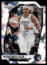 2024-25 Prizm Cracked Ice Prizms WNBA Myisha Hines-Allen Minnesota Lynx #20